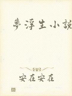 梦浮生小说