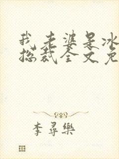 我老婆是冰山女总裁全文免费阅读