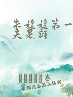 朱媛媛第一任丈夫是谁