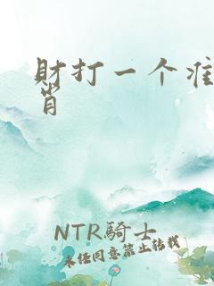 财打一个准确生肖
