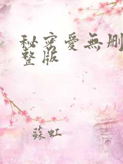 秘密爱无删减完整版