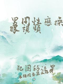 男同性恋操屁股眼视频