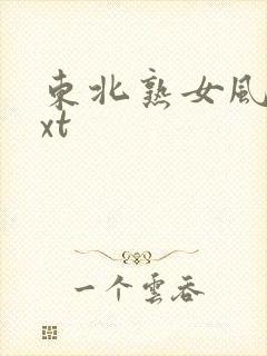 东北熟女风情txt