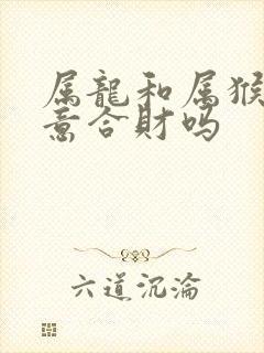 属龙和属猴做生意合财吗