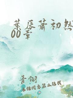 叶辰萧初然3000章