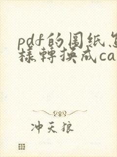 pdf的图纸怎样转换成cad图纸