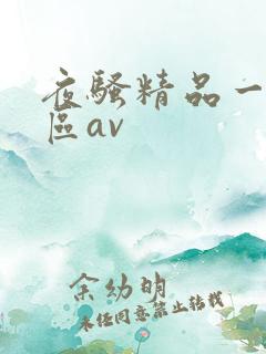 夜骚精品一区二区av