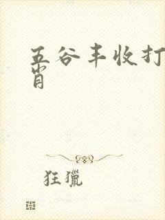 五谷丰收打个生肖