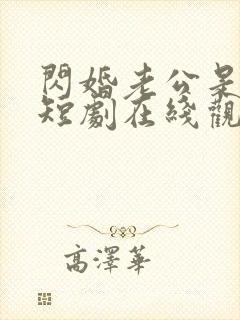 闪婚老公是总裁短剧在线观看