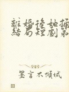 离婚后她捅破天结局短剧第95集