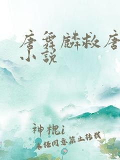 唐舞麟救唐晨的小说