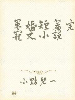 军婚短篇完结甜宠文小说