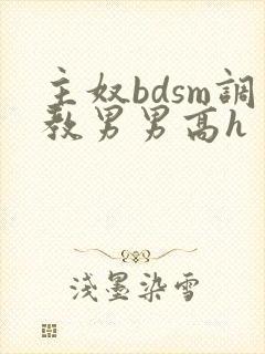 主奴bdsm调教男男高h