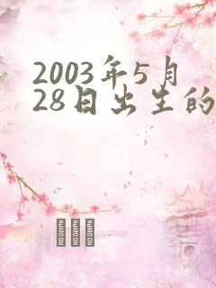 2003年5月28日出生的人五行