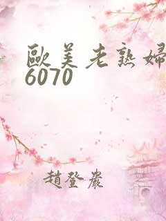 欧美老熟妇506070