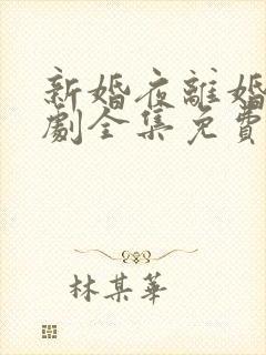 新婚夜离婚时短剧全集免费