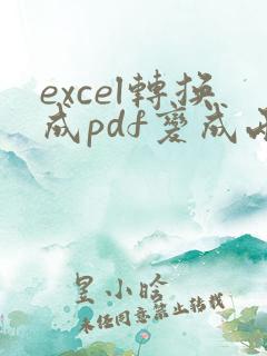 excel转换成pdf变成两页