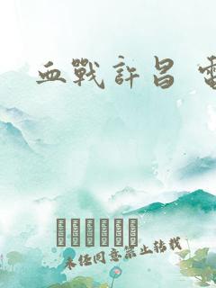 血战许昌 电影