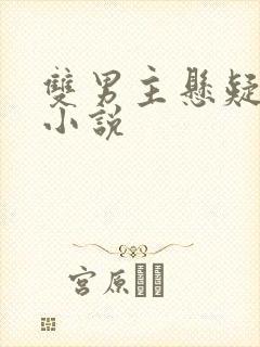 双男主悬疑破案小说