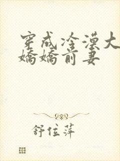 穿成冷漠大佬的娇娇前妻