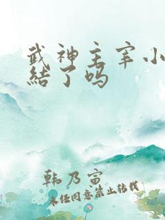 武神主宰小说完结了吗