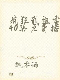 疯狂武祖电视剧40集免费播放