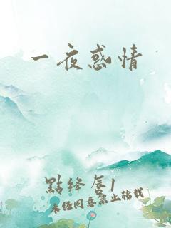 一夜惑情
