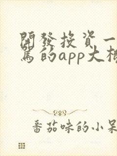 开发投资一个代驾的app大概多少钱