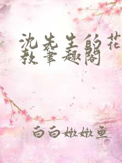 沈先生的花式调教笔趣阁