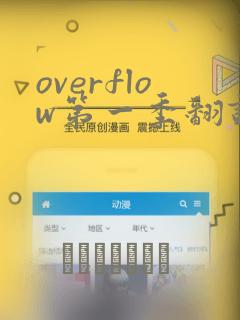 overflow第一季翻译漫画