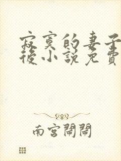 寂寞的妻子出轨后小说免费阅读