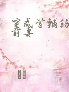 穿成首辅的炮灰前妻