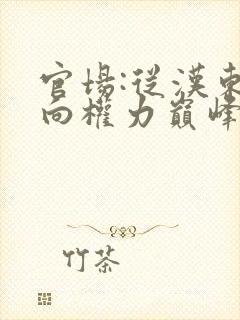 官场:从汉东走向权力巅峰的小说