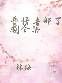 爱情去哪了电视剧全集