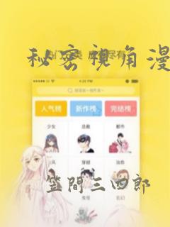 秘密视角漫画