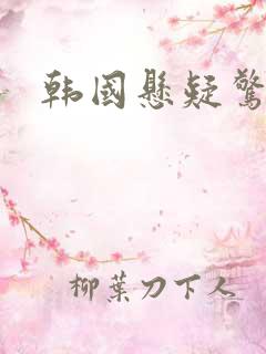 韩国悬疑惊悚片