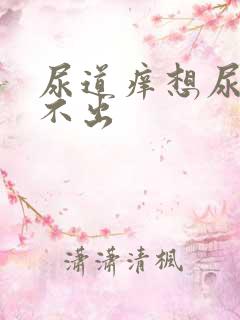 尿道痒想尿却尿不出