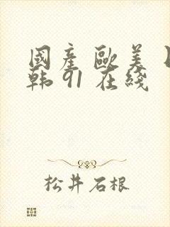国产 欧美 日韩 91 在线