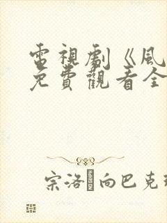 电视剧《风筝》免费观看全集高清