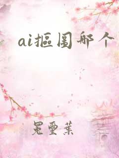 ai抠图哪个强