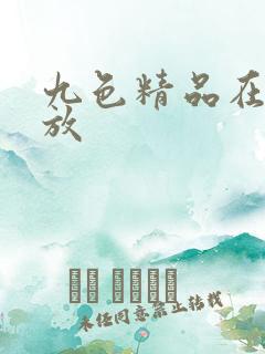 九色精品在线播放