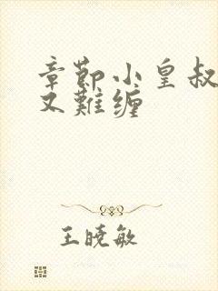 章节小皇叔腹黑又难缠