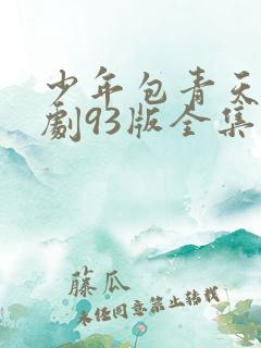 少年包青天电视剧93版全集免费观看