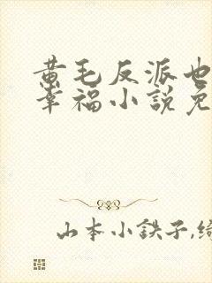黄毛反派也想要幸福小说免费观看