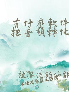 有什么软件可以把音频转化成文字