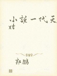 小说一代天师txt