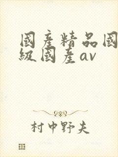 国产精品国产三级国产av