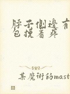 脖子侧边有个小包摸着疼
