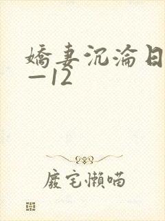 娇妻沉沦日记1—12