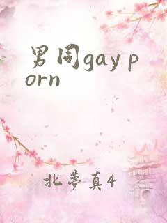 男同gay porn